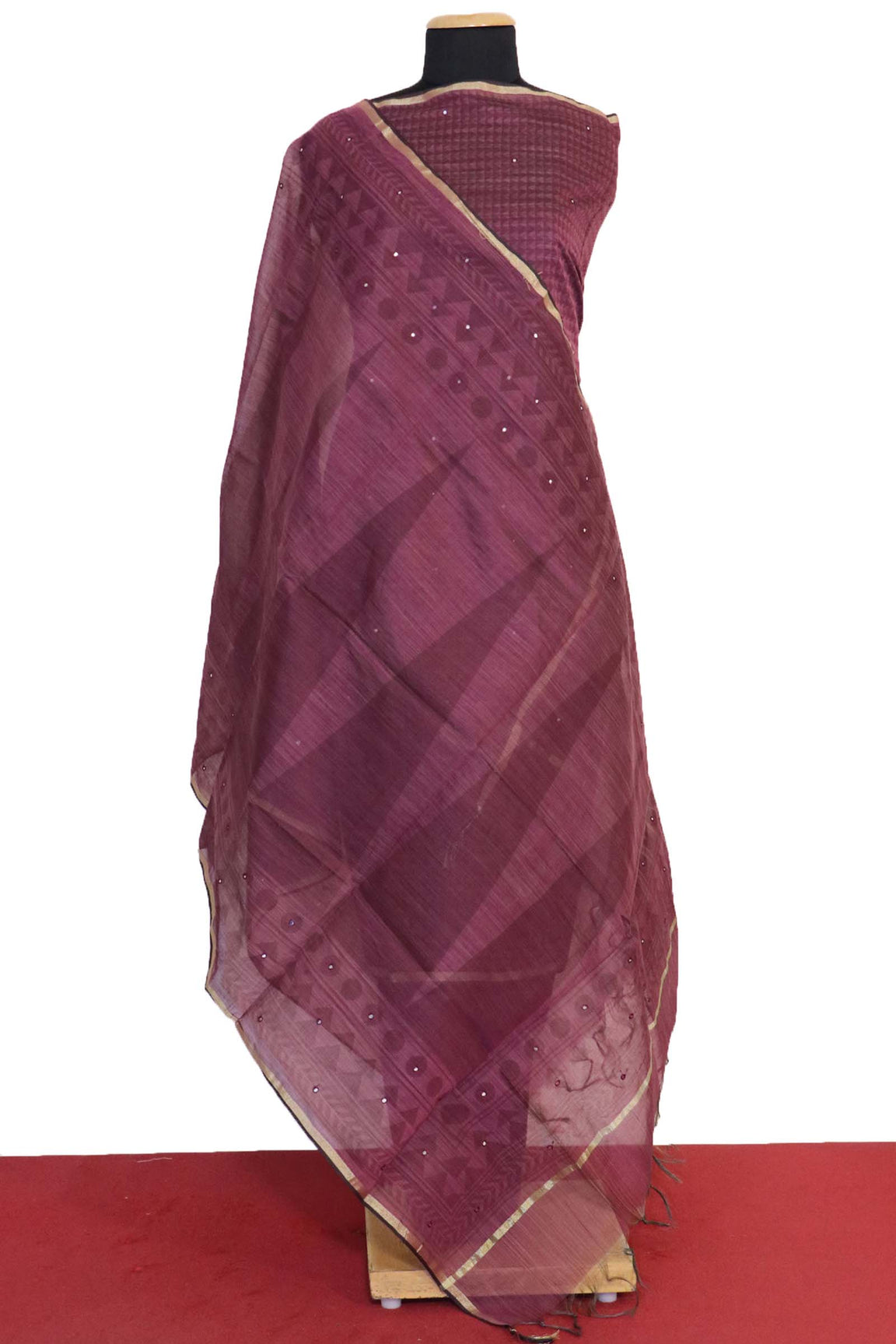 Pure Cotton Suits With Dupatta ai207937