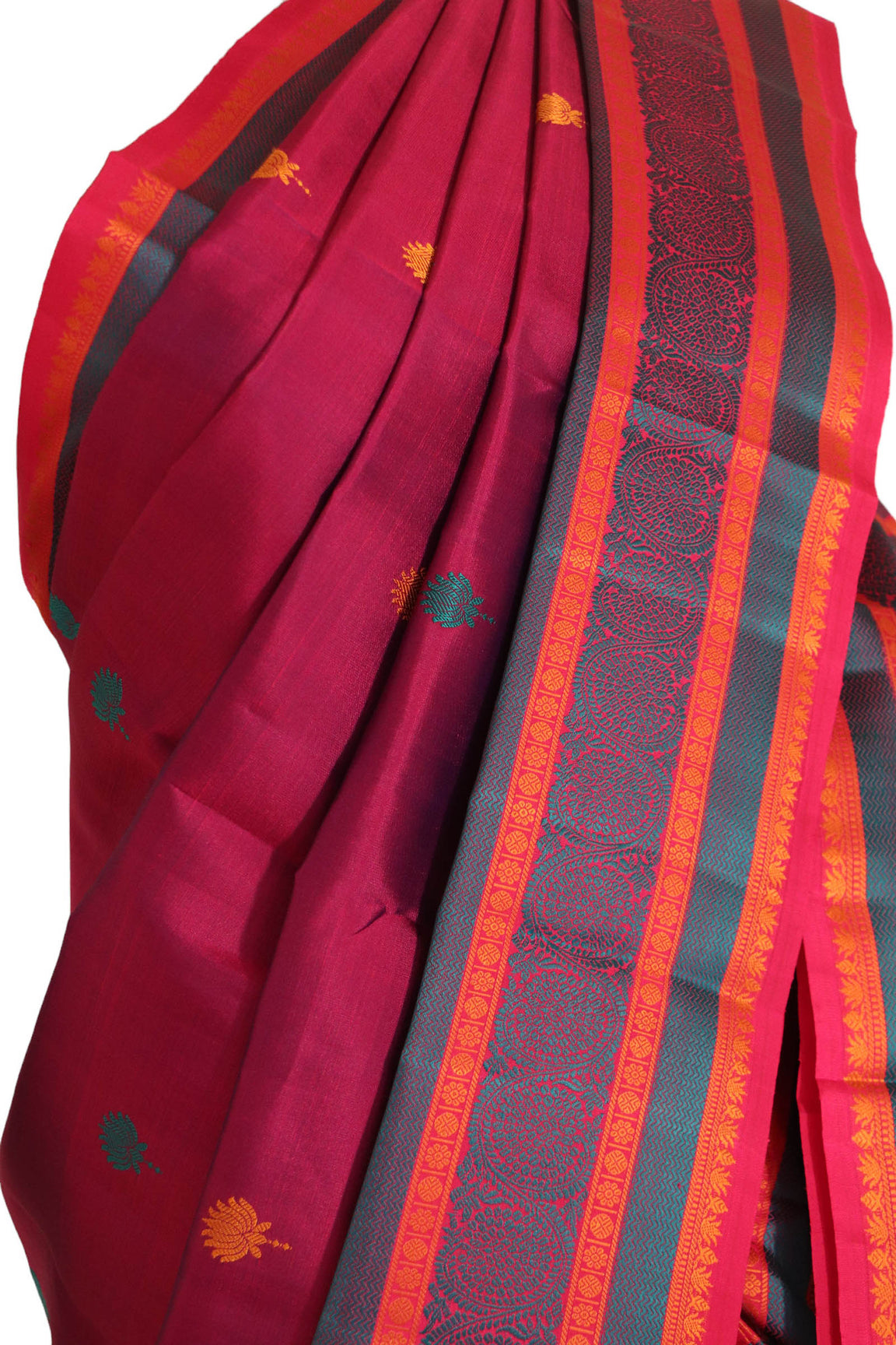 Traditional Thread Weave Kanjeevaram Silk Saree AJ212365