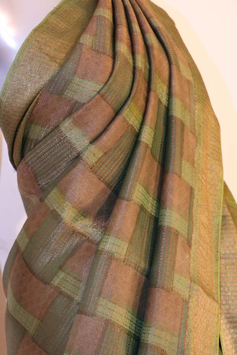 Abstract Exclusive Pure Crepe Silk Saree AI214996