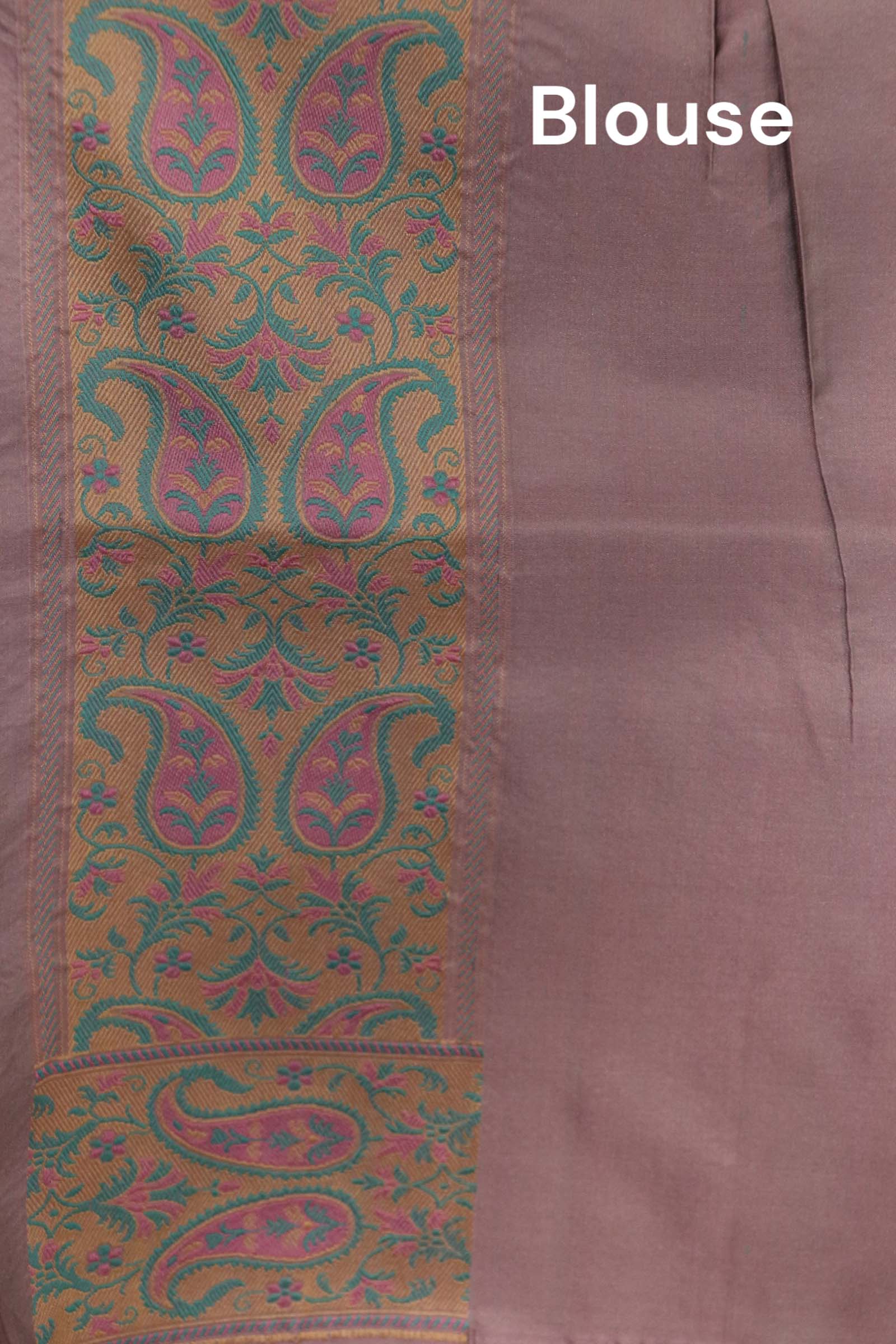 Exquisite Handloom Jamawar Tanchoi Silk Saree-Master Weaves AJ202882