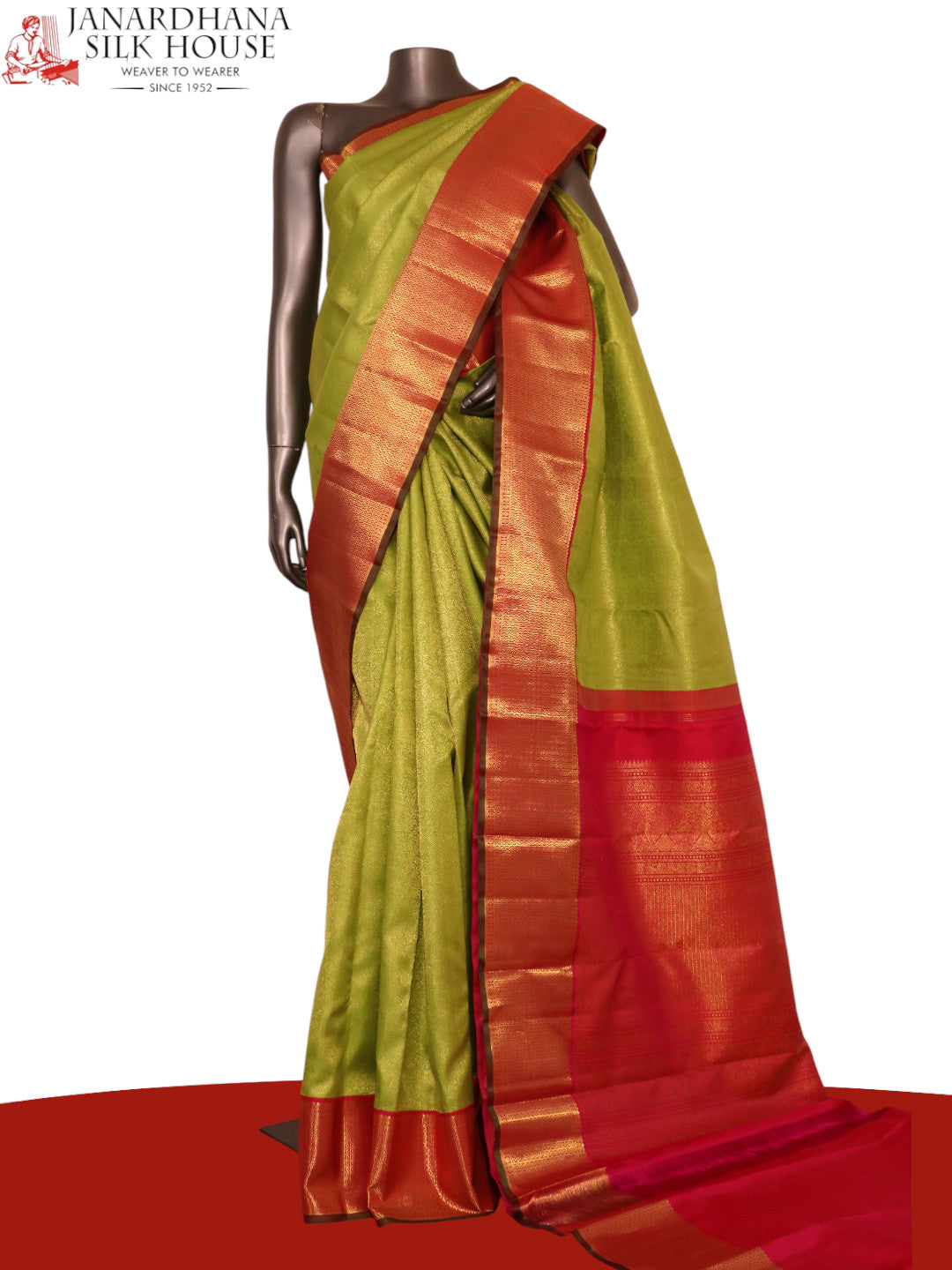 Pure Bridal Wedding Kanjeevaram Silk Saree AL200663