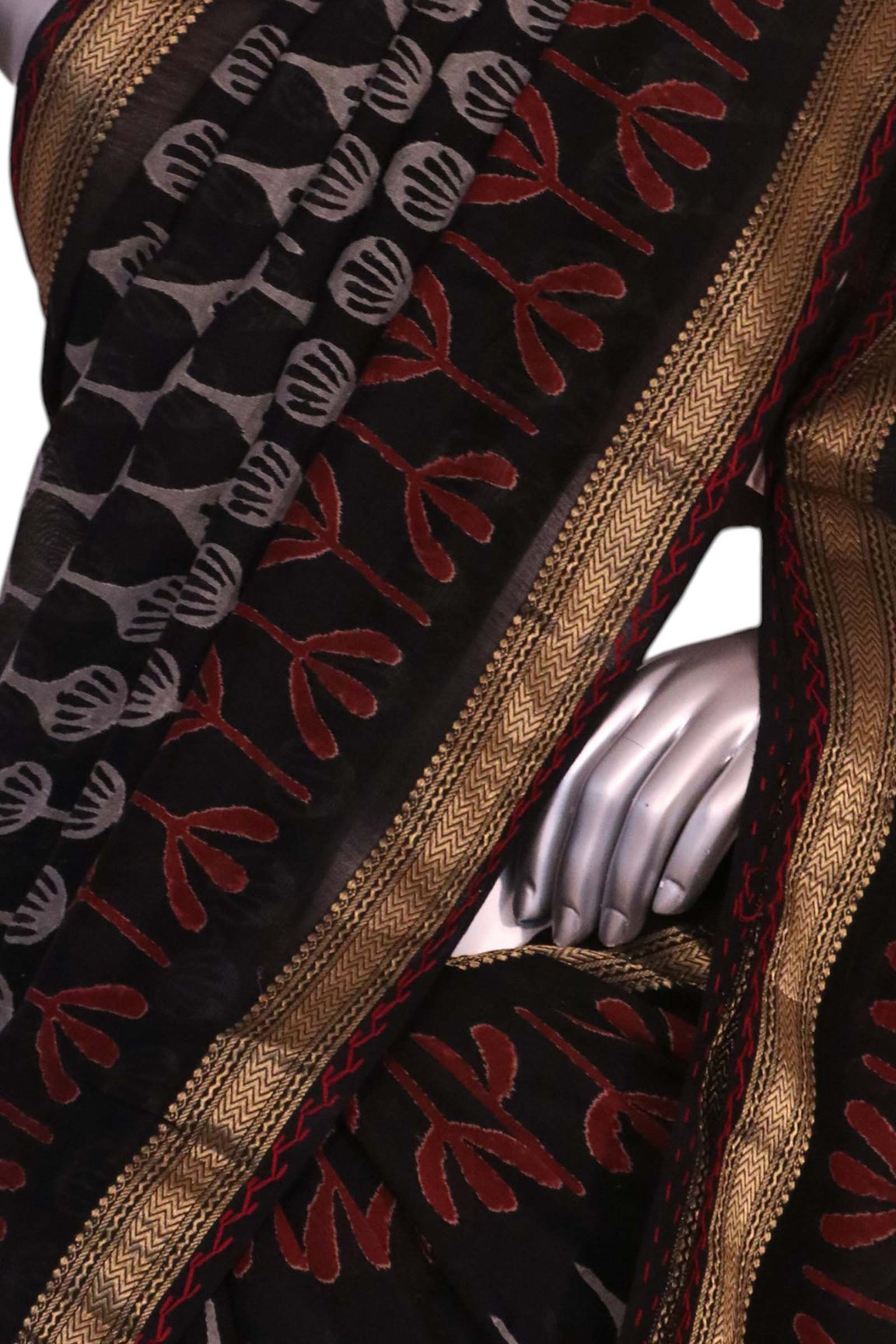 Exclusive Pure Chanderi Cotton Saree AL203848