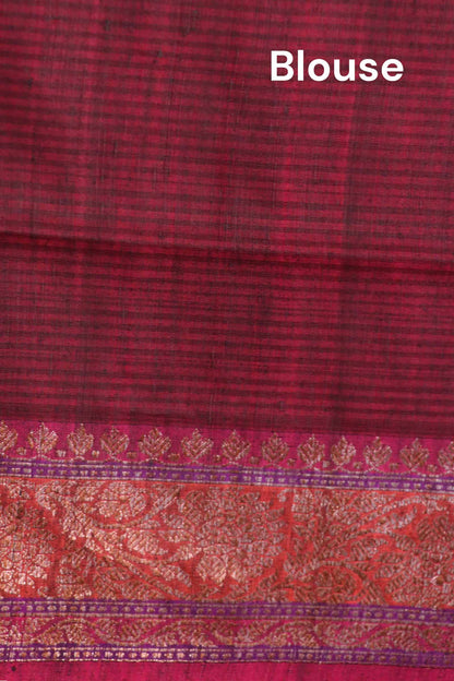 Exclusive Handloom Pure Tussar Silk Saree AL206242