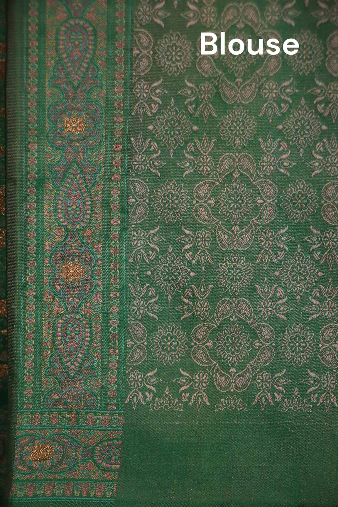 Exquisite Handloom Jamawar Tanchoi Silk Saree-Master Weaves AJ208097