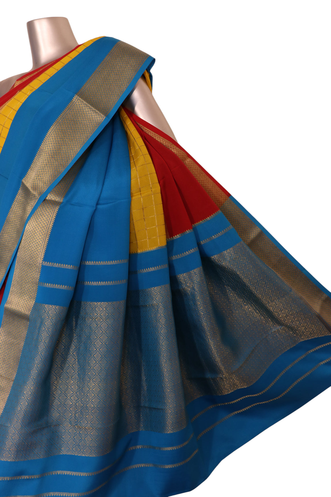 Exclusive Veldhari Mysore Crepe Silk Saree AK208635