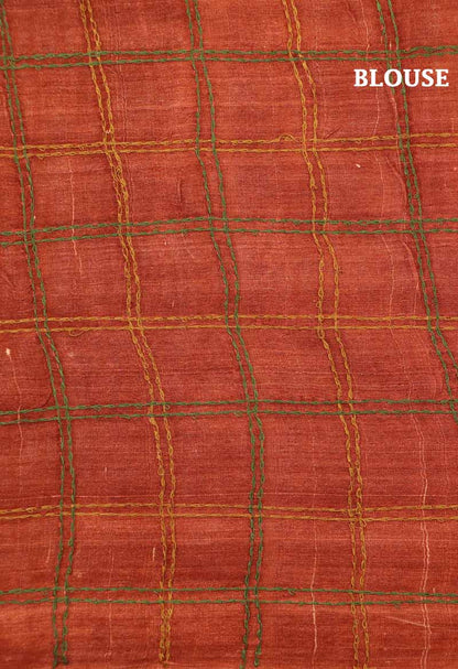 Exclusive Printed Tussar Silk Saree AH205796