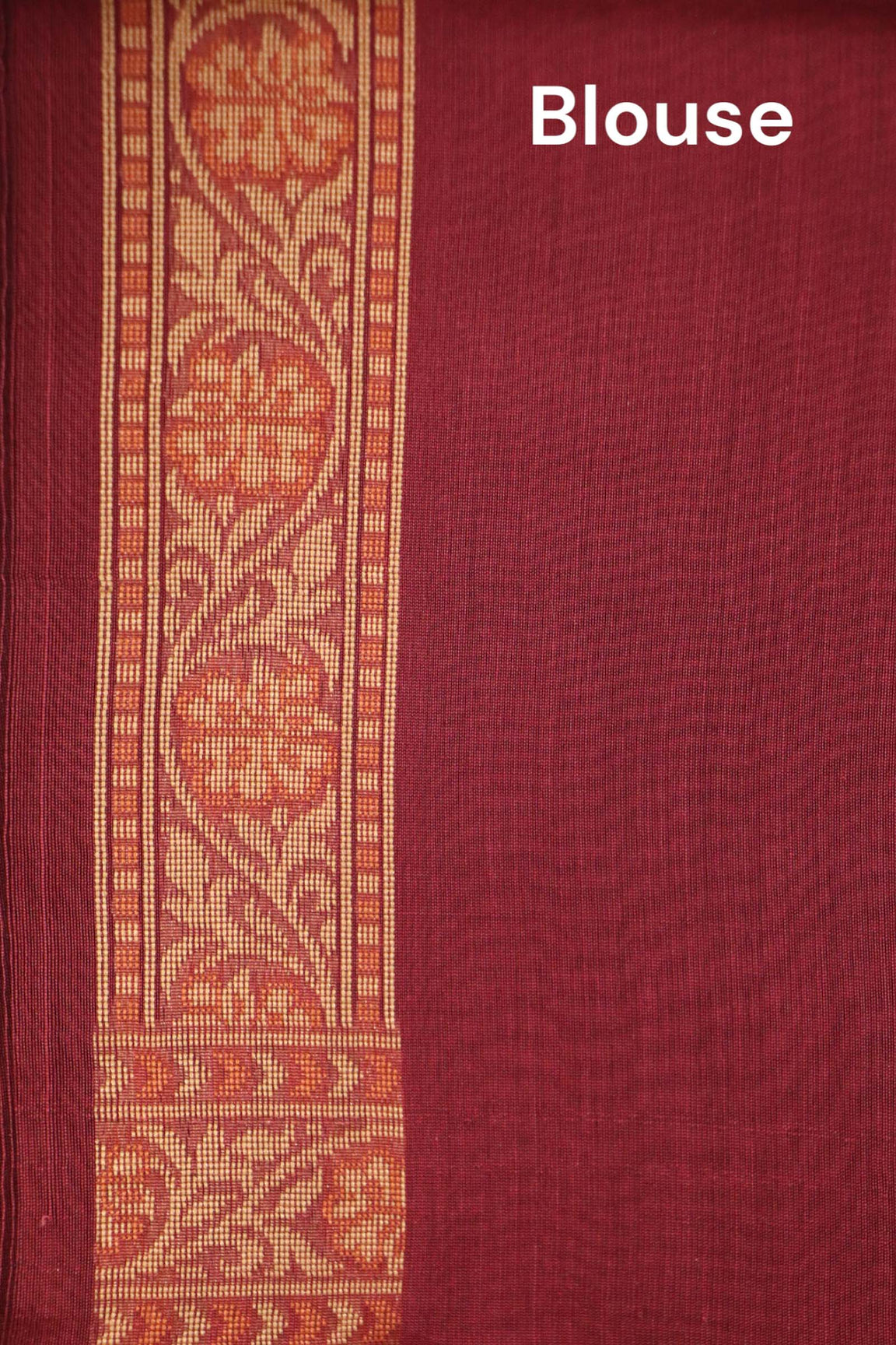 Handloom Banarasi Kora Cotton Saree AJ202542