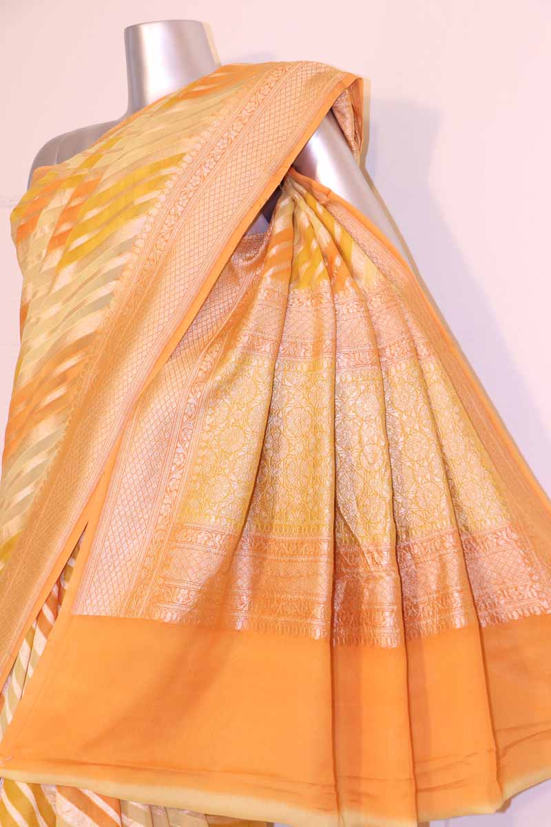 Designer Exclusive Banarasi Georgette Silk Saree AI200382