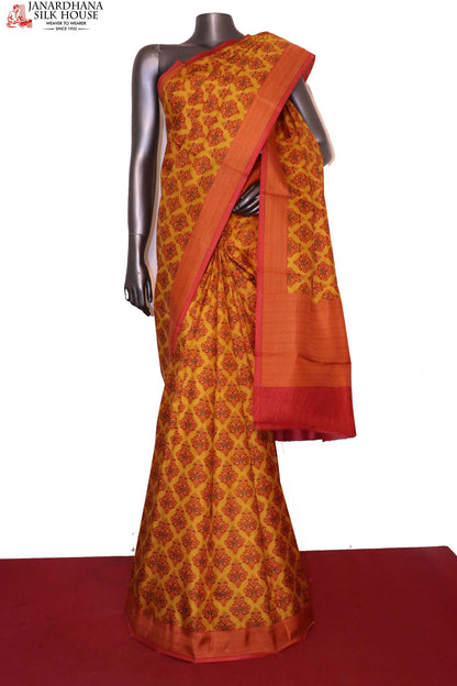 Floral Exclusive Printed Silk Saree AI208615