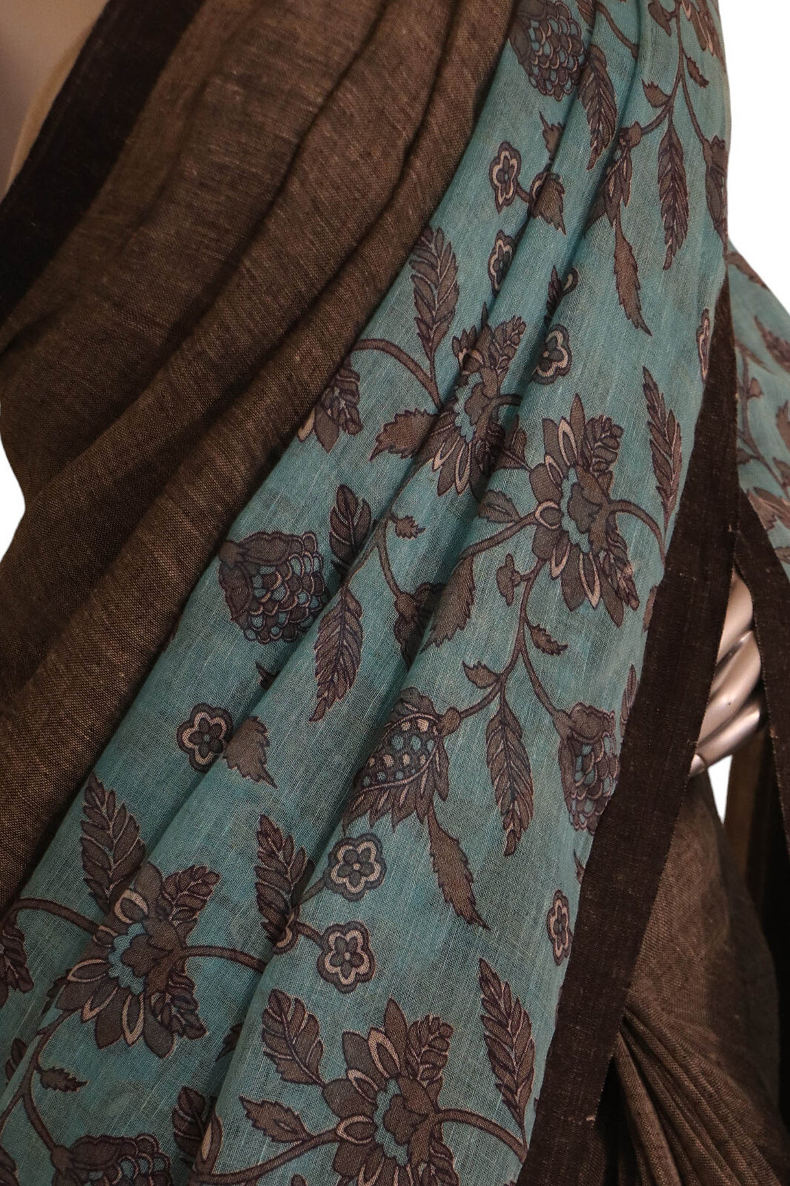 Pure Floral Soft Tussar Silk Saree AJ204727