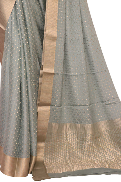 Pure Jacquard Butta Mysore Crepe Silk Saree AL200080