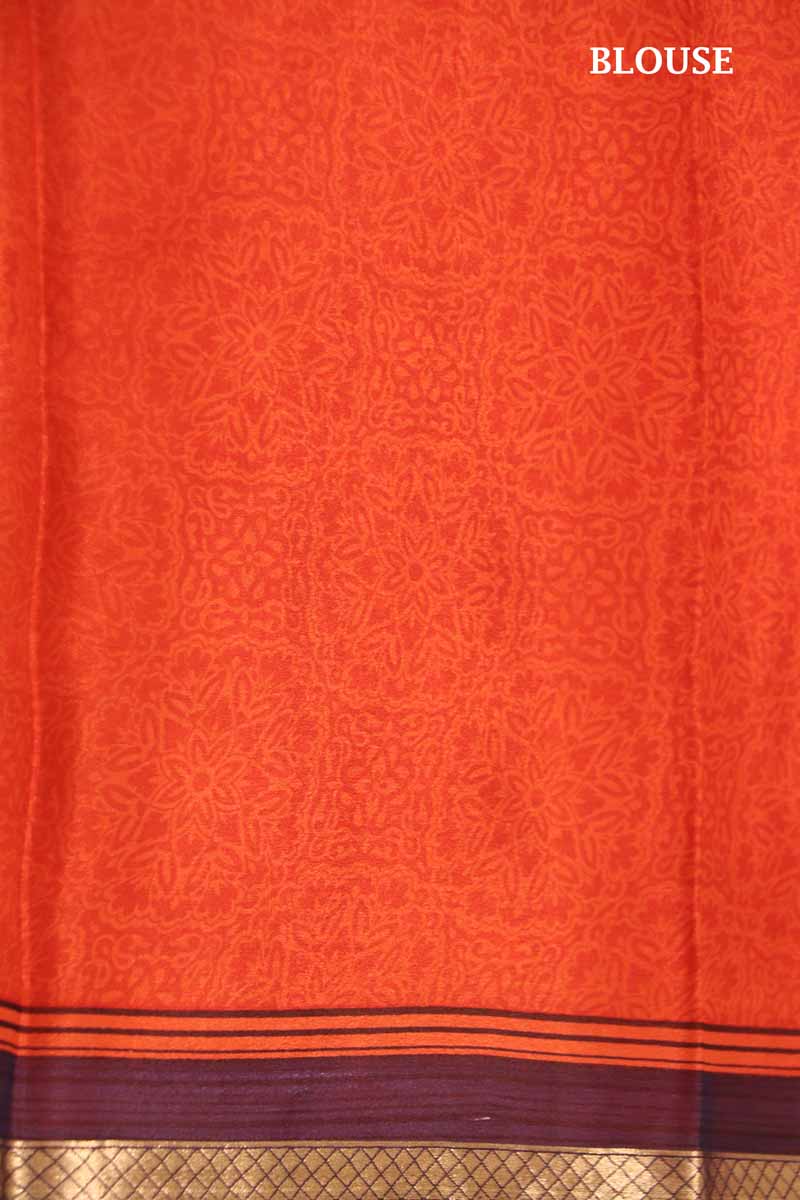 Floral Exclusive Pure Crepe Silk Saree AI208532