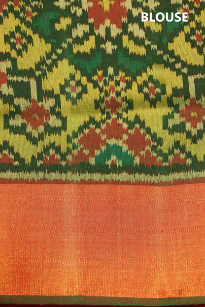 Handloom Exclusive Ikat Patola Silk Saree AH210058