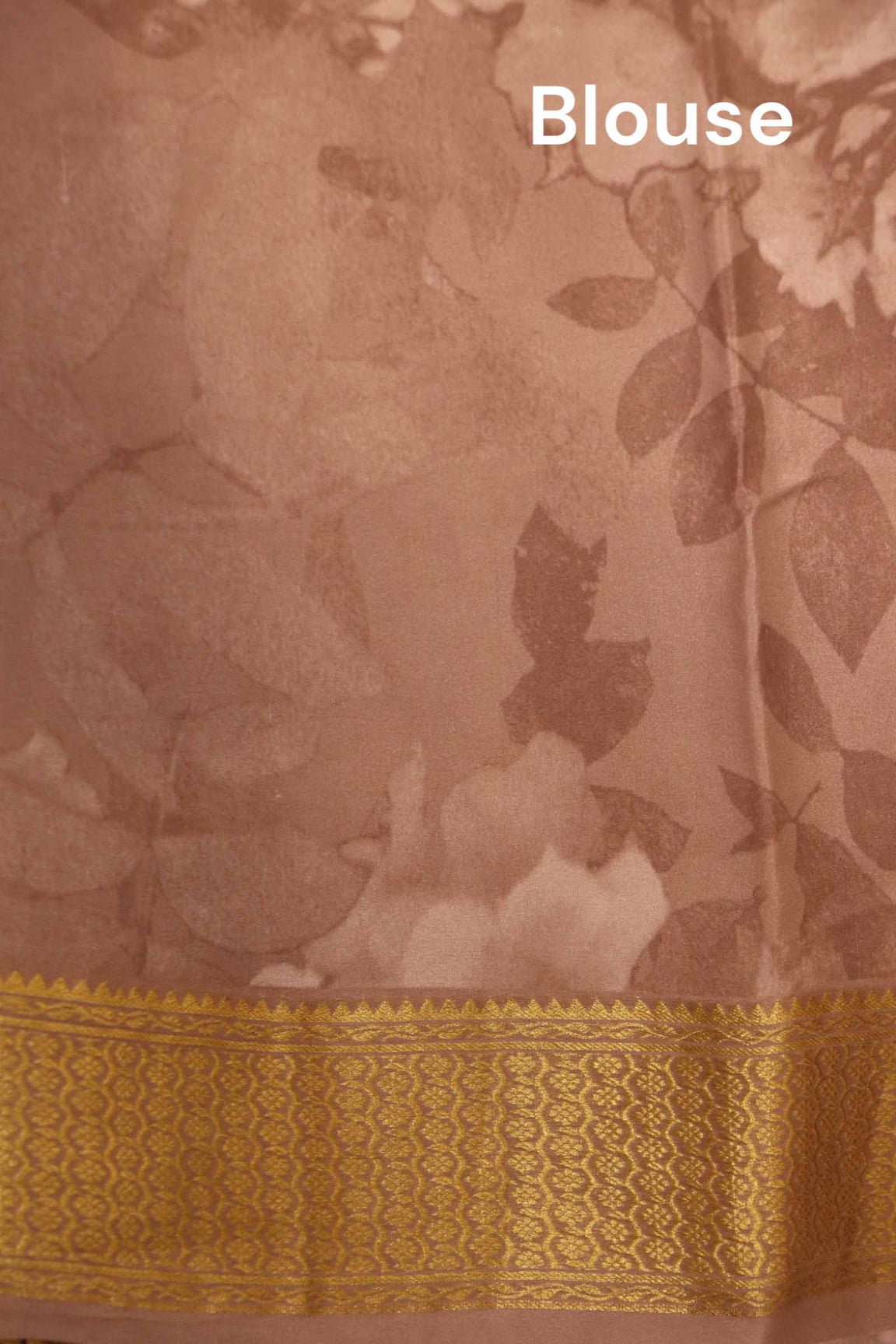 Pure Floral Zari Crepe Silk Saree AK208186