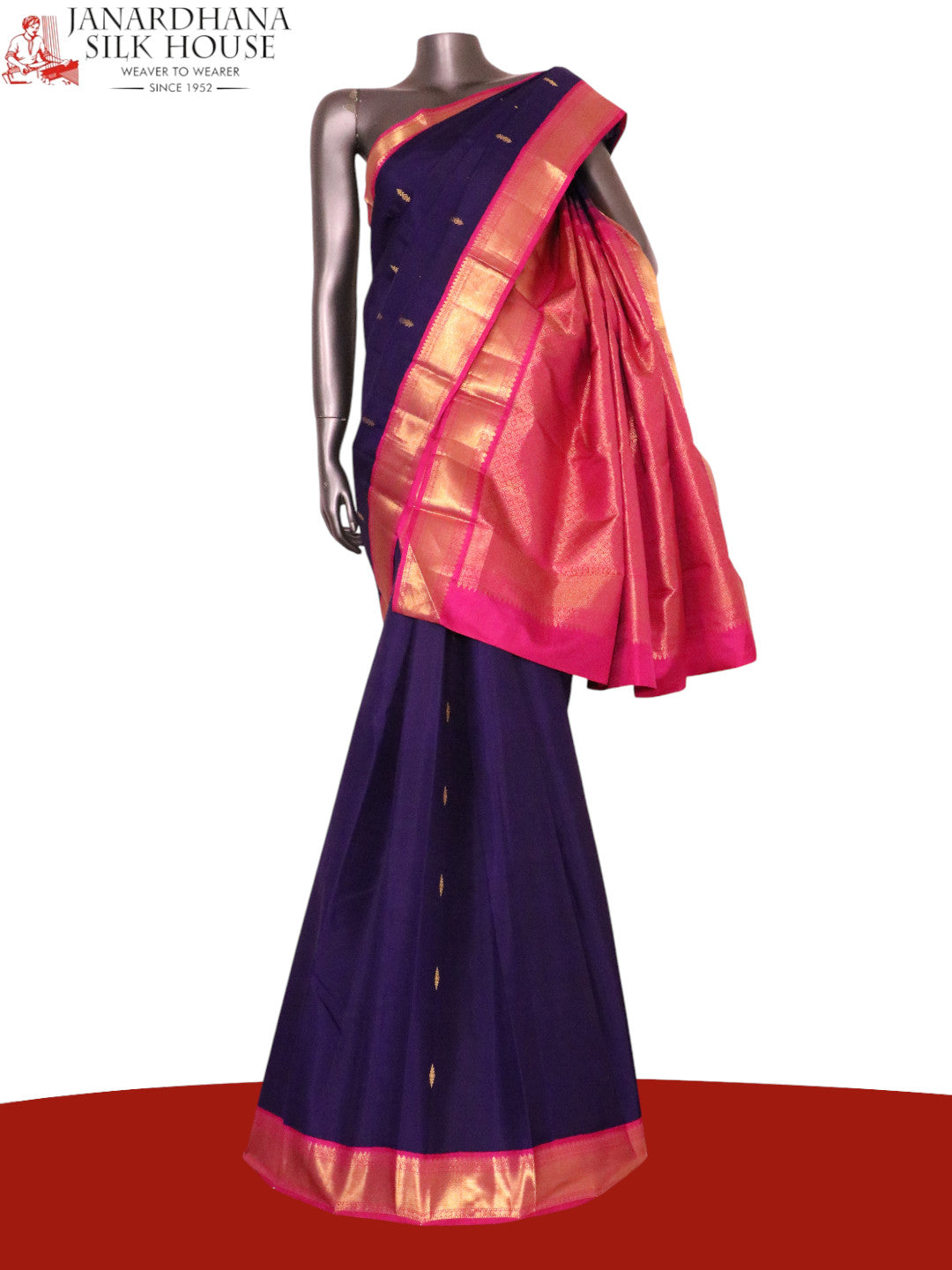 Pure Handloom Kanjeevaram Silk Saree al202971