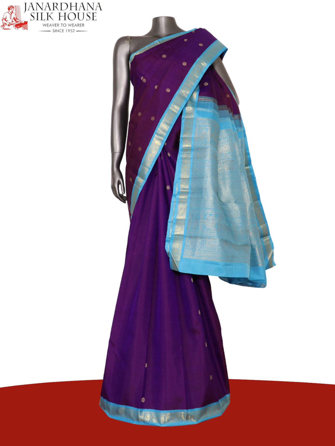 Exclusive Contrast Wedding Kanjeevaram Silk Saree AJ212558