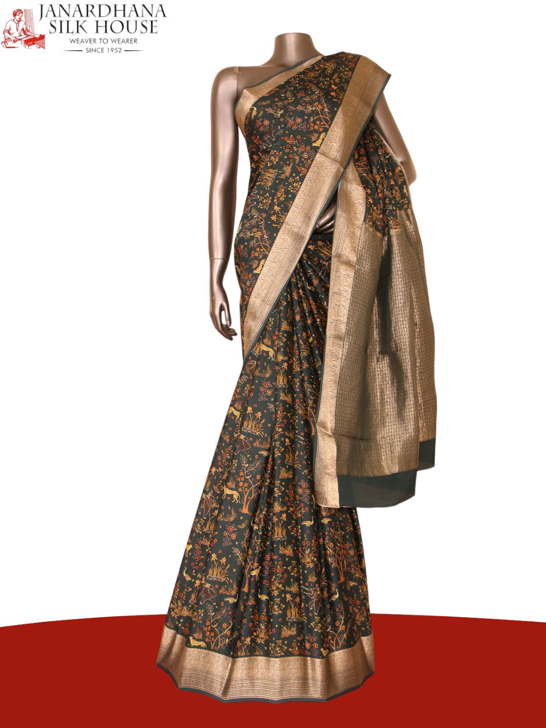 Designer Exclusive Crepe Silk Saree AJ205391