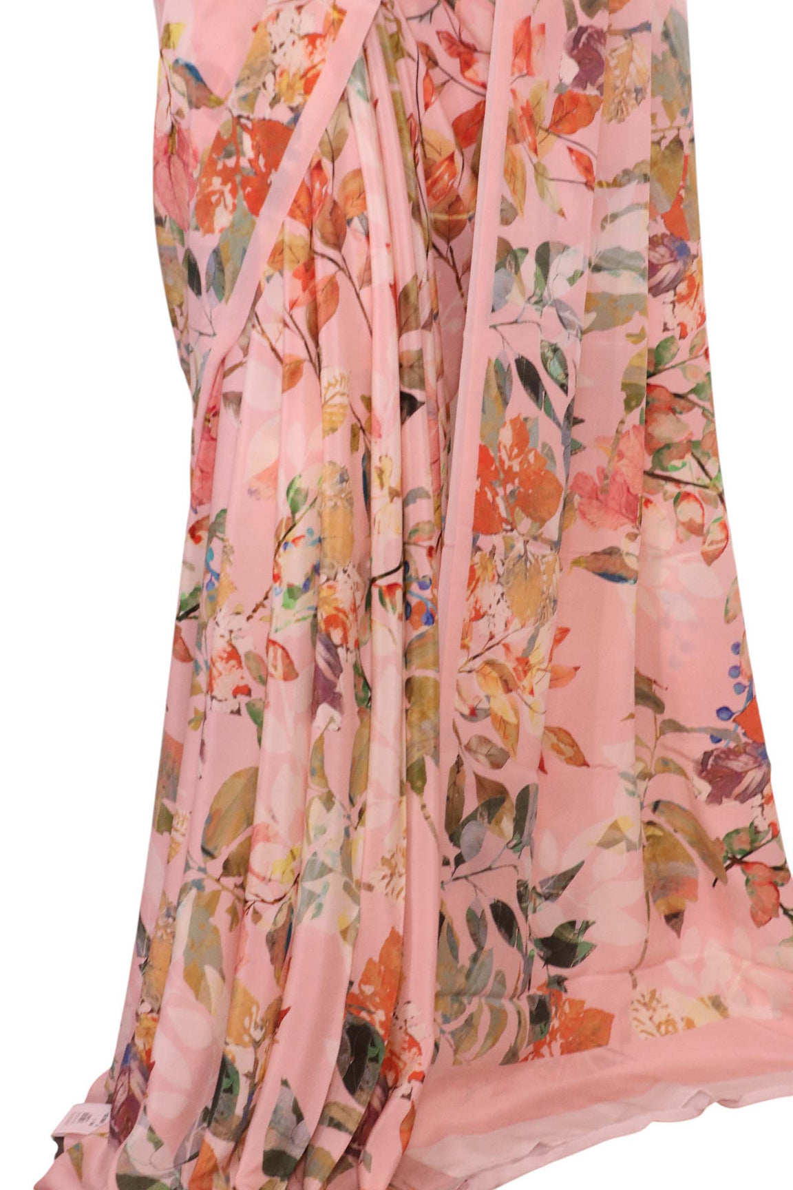 Floral  Pure Crepe Silk Saree AL200628