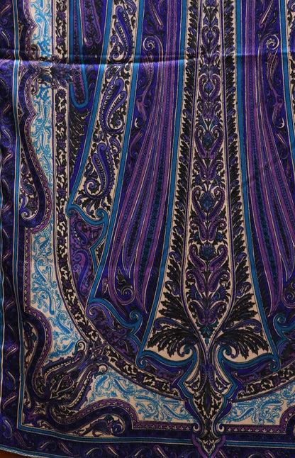 Exclusive Satin Crepe and Wool Pure Silk Stoles AI202570