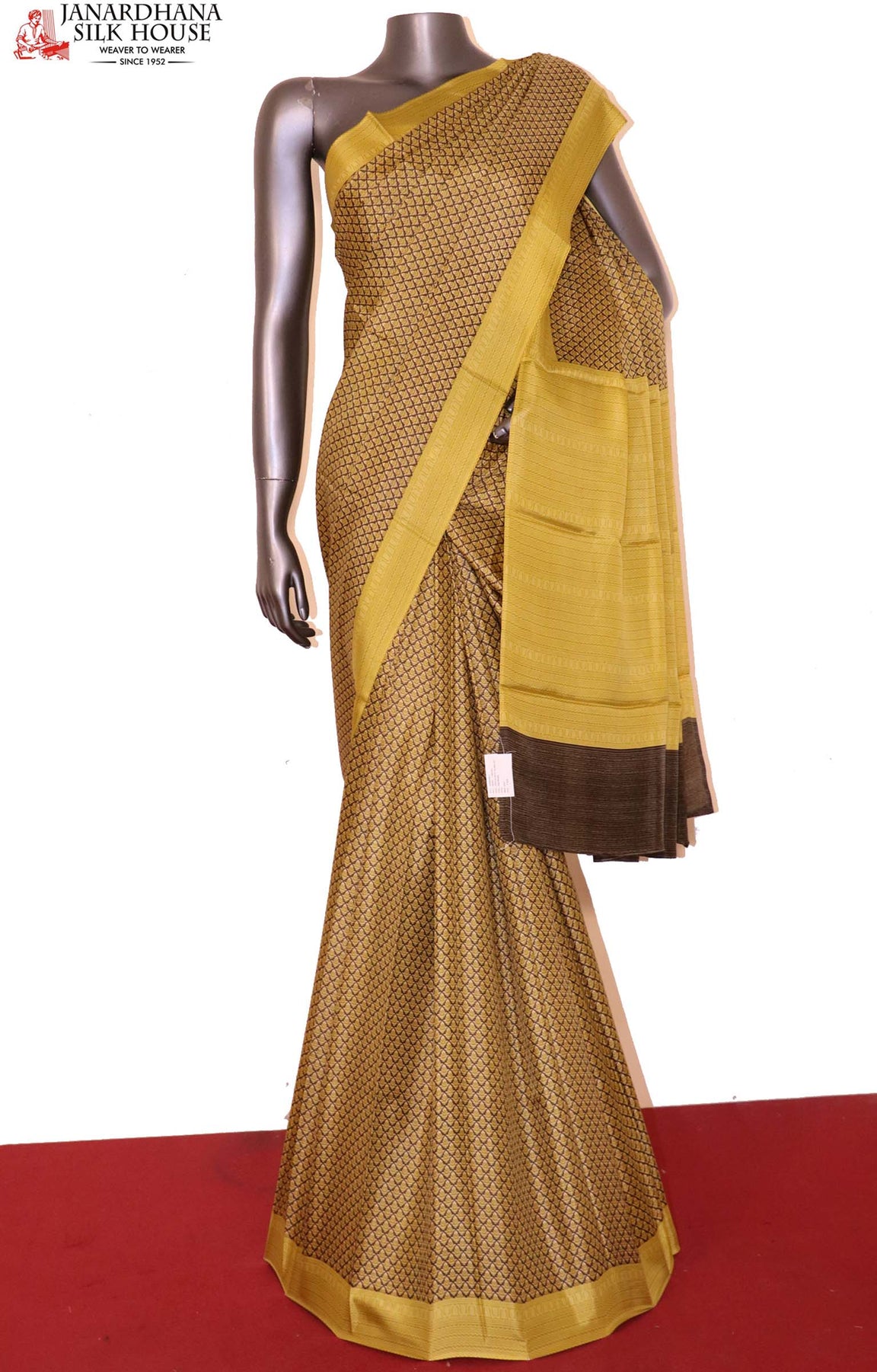 Classic Finest Quality Pure Printed Silk Saree AI209844