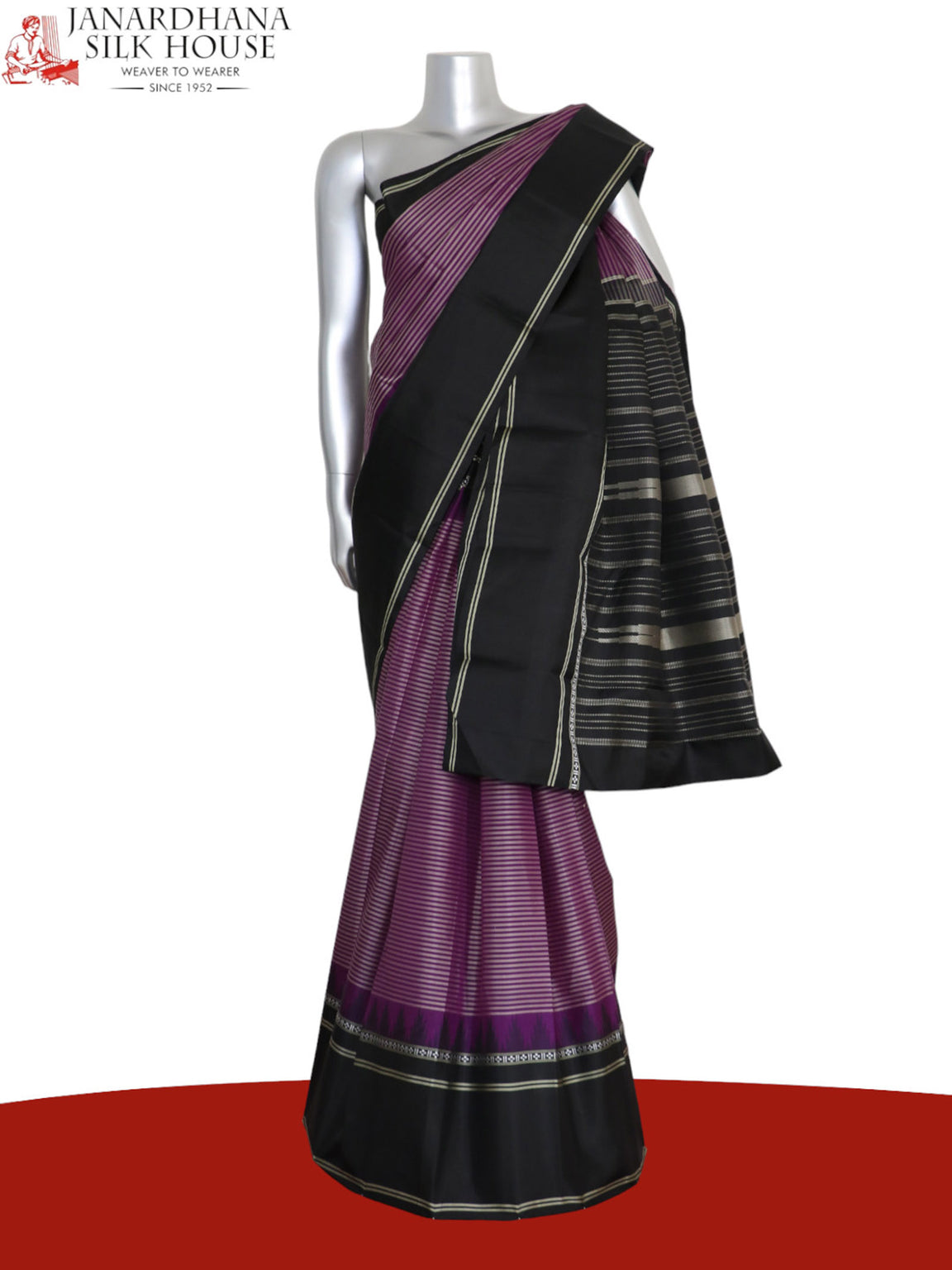Classic Temple Veldhari Kanjeevaram Silk Saree AK200365