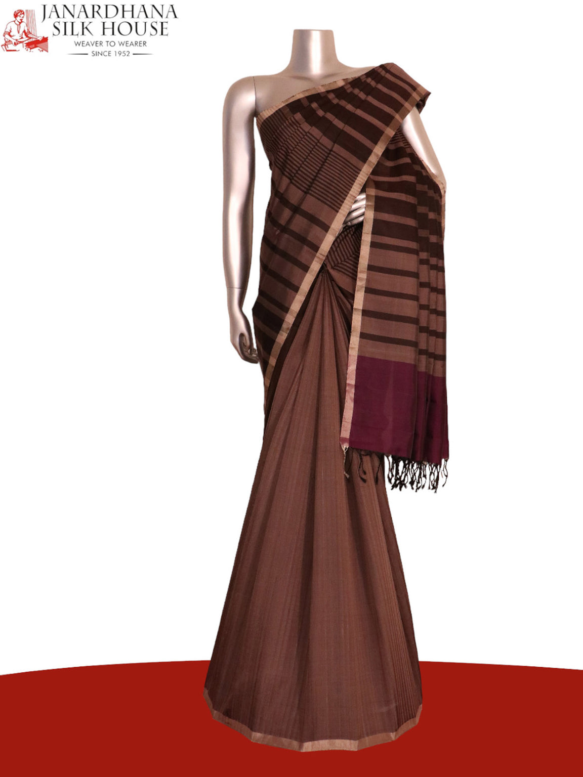 Designer Handloom Soft Silk Saree AK200687