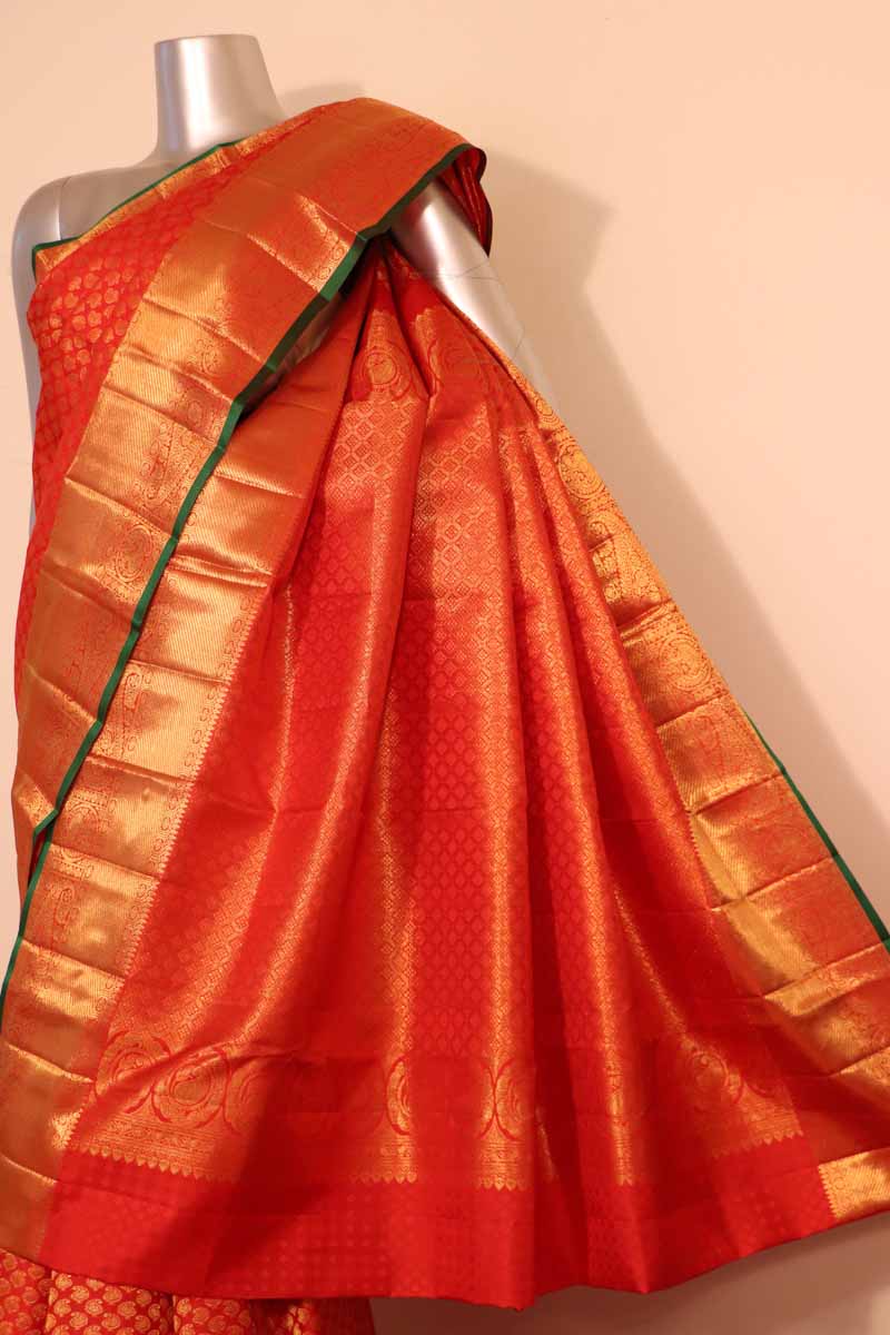 Grand Kanchipuram Wedding Silk Saree AH210564