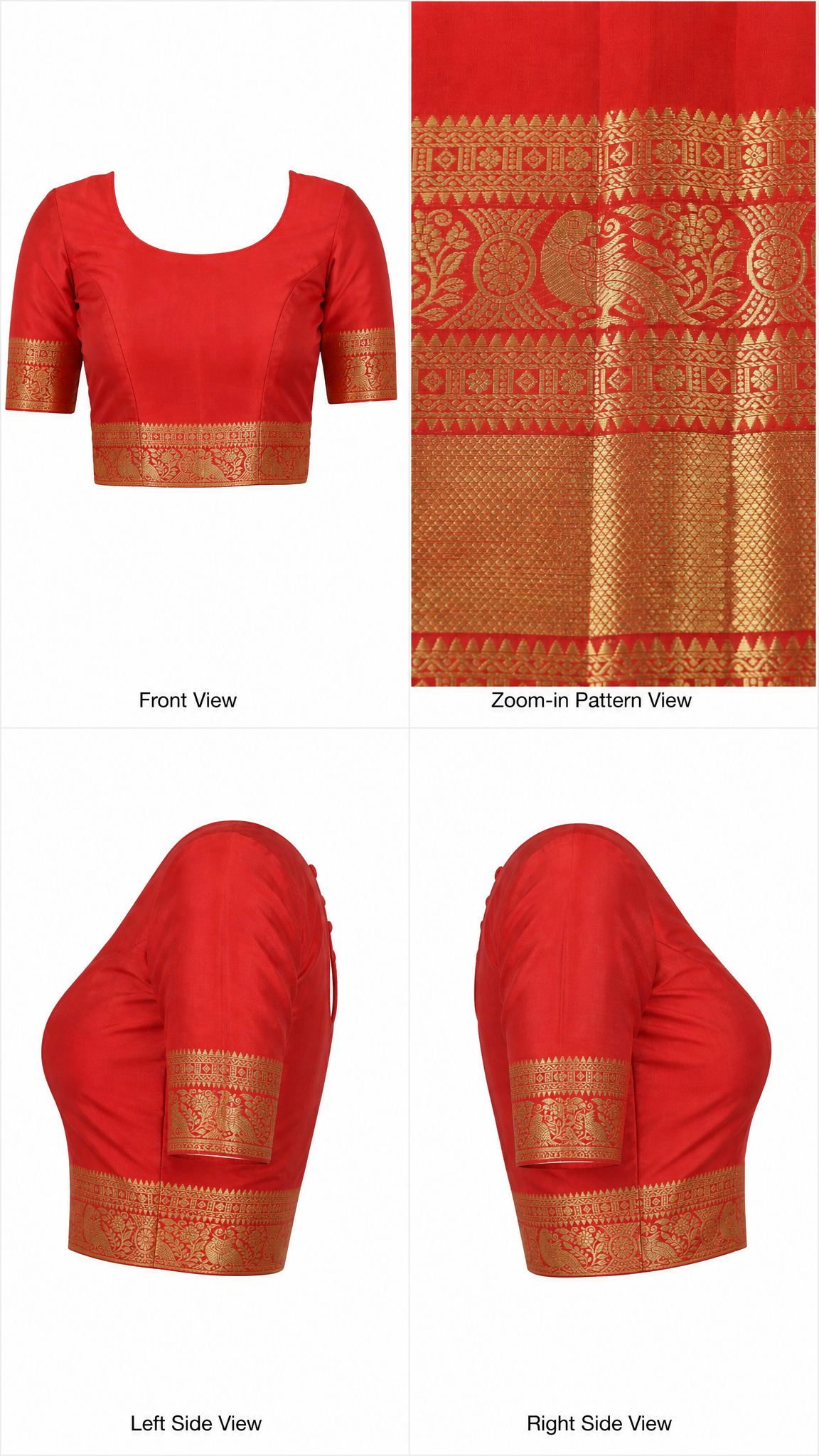 am201132 - blouse grid
