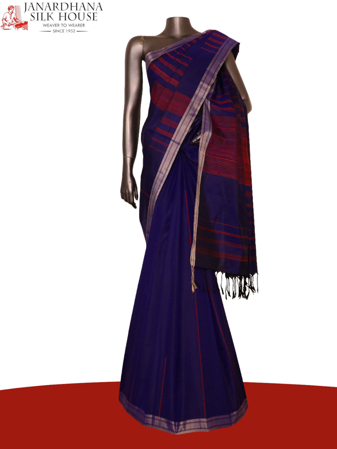 Designer Handloom Soft Silk Saree AK200653