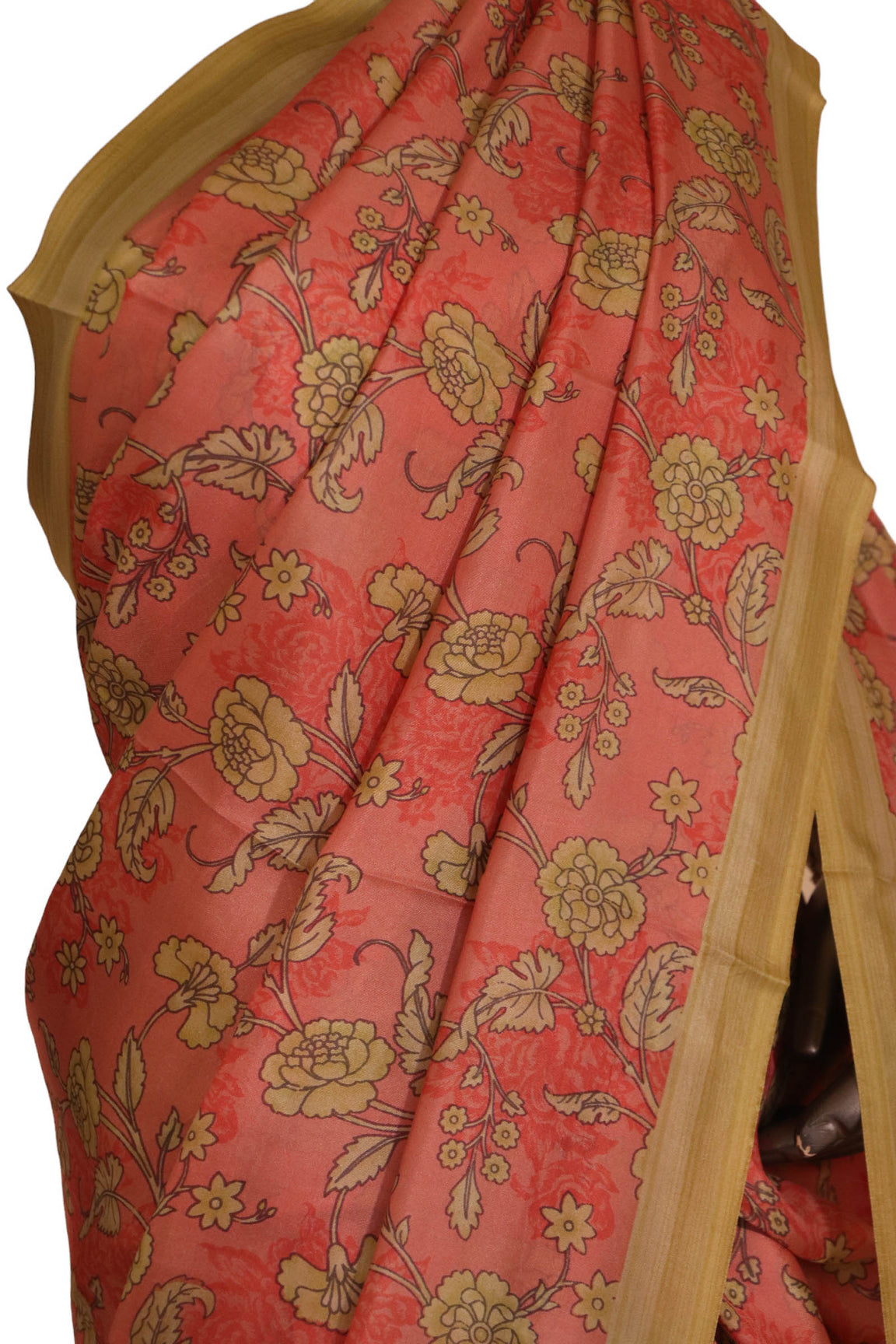 Floral Exclusive Printed Silk Saree AJ205429