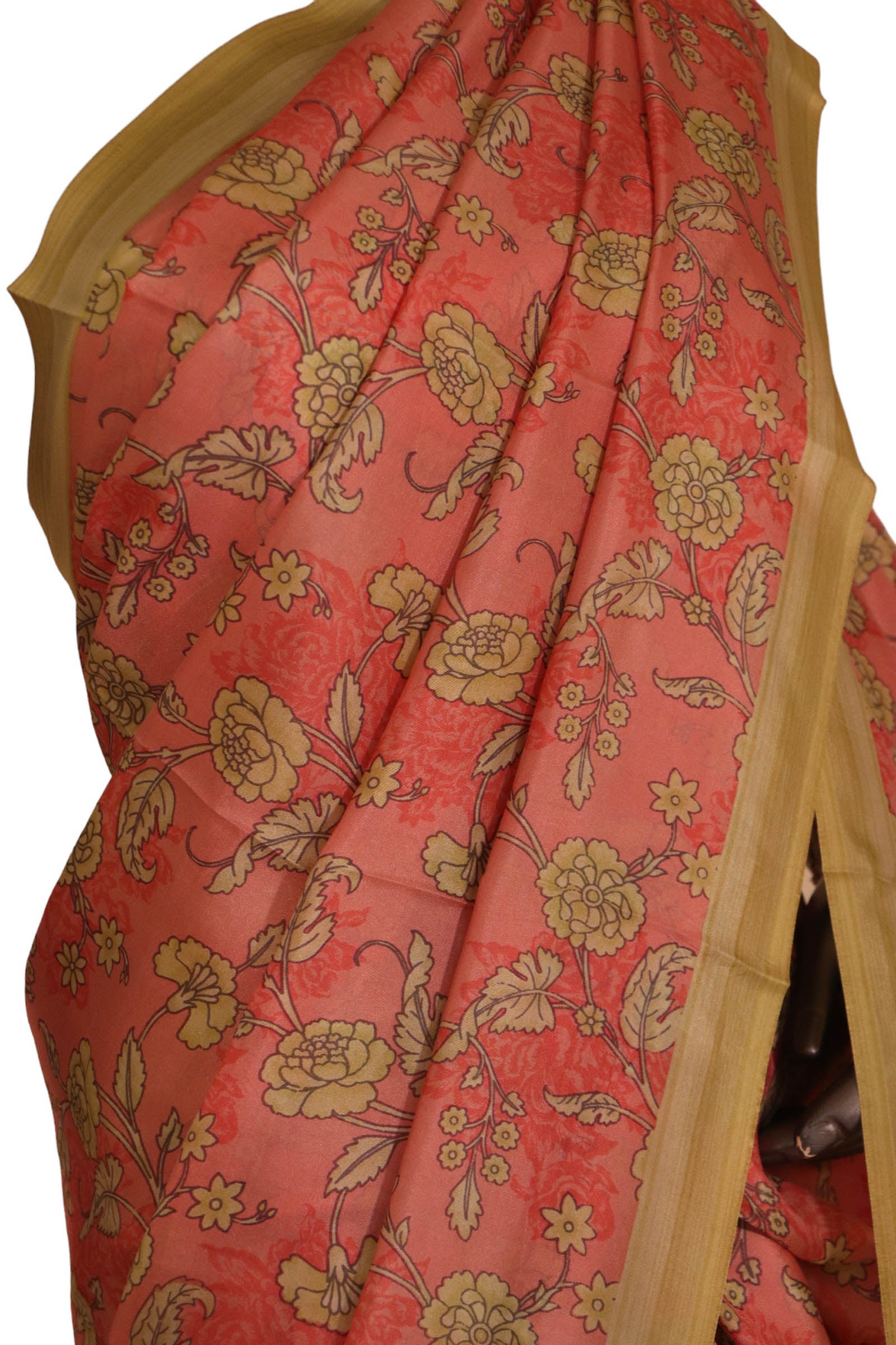 Floral Exclusive Printed Silk Saree AJ205429