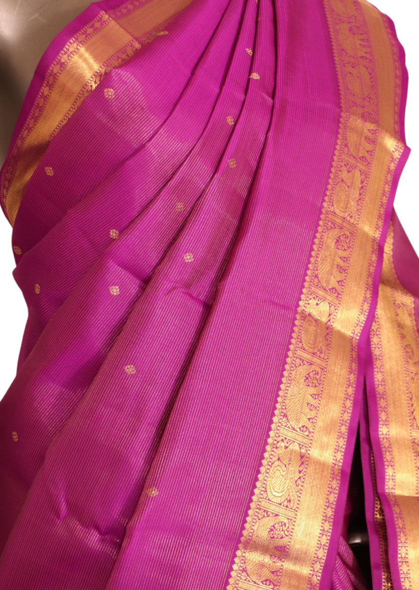 Bridal Vaira Oosi Kanjeevaram Silk Saree AJ211522