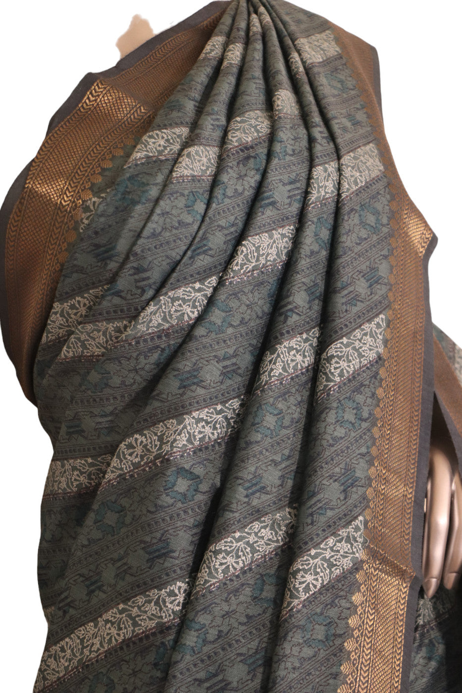 Designer Pure Tussar Silk Saree AJ207690