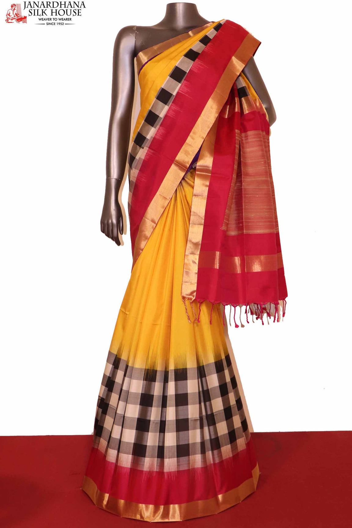 Handloom Soft Silk Saree AH200089