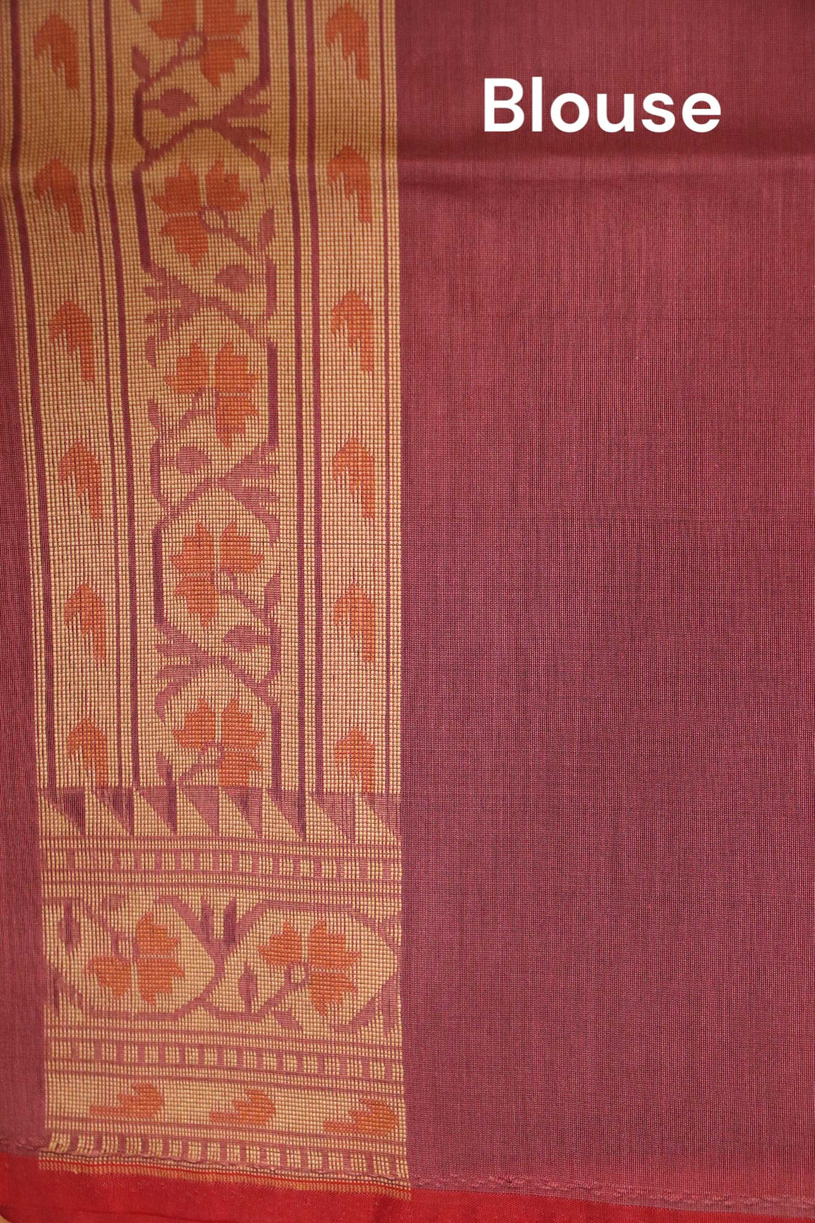 Handloom Banarasi Kora Cotton Saree AJ202534