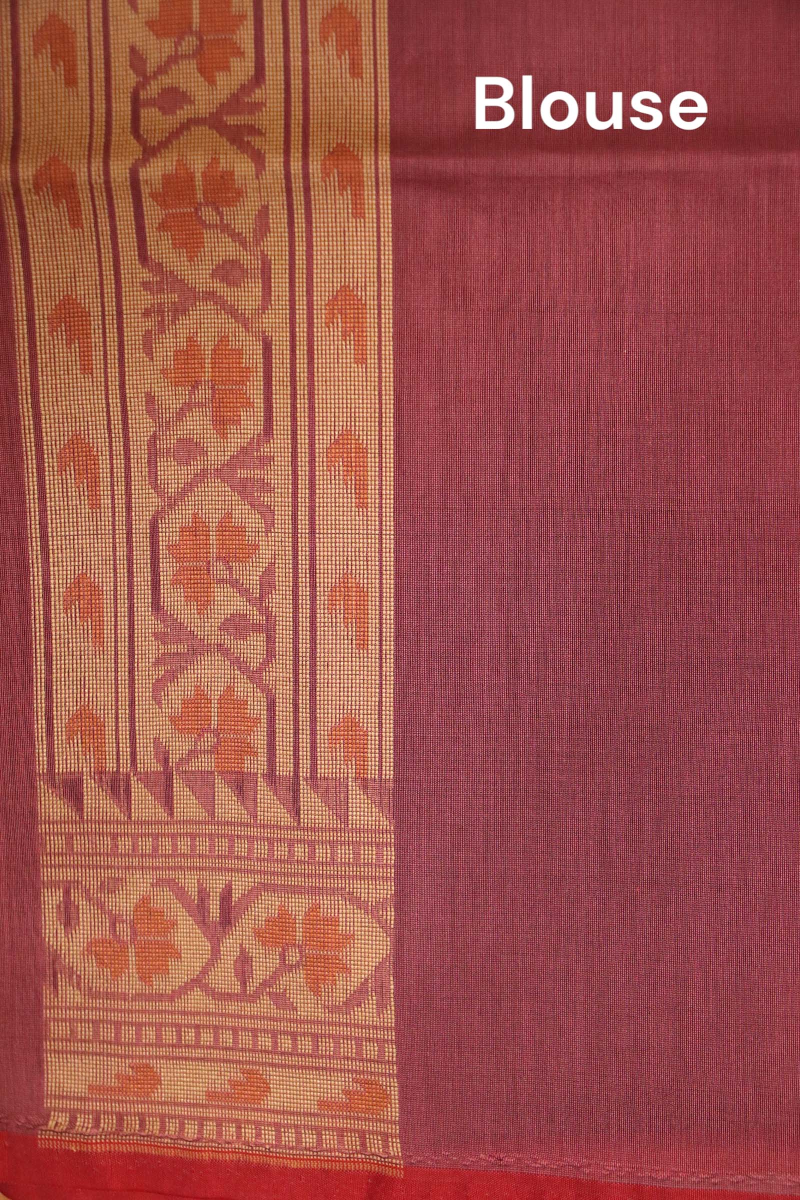 Handloom Banarasi Kora Cotton Saree AJ202534