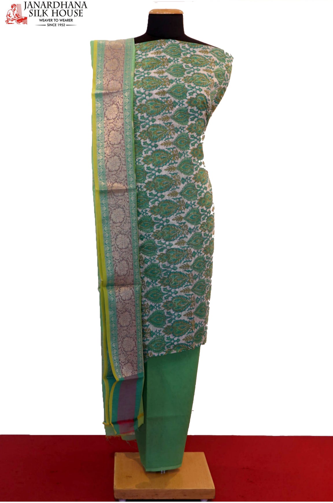 Exclusive Printed Pure Cotton Suit AA211152