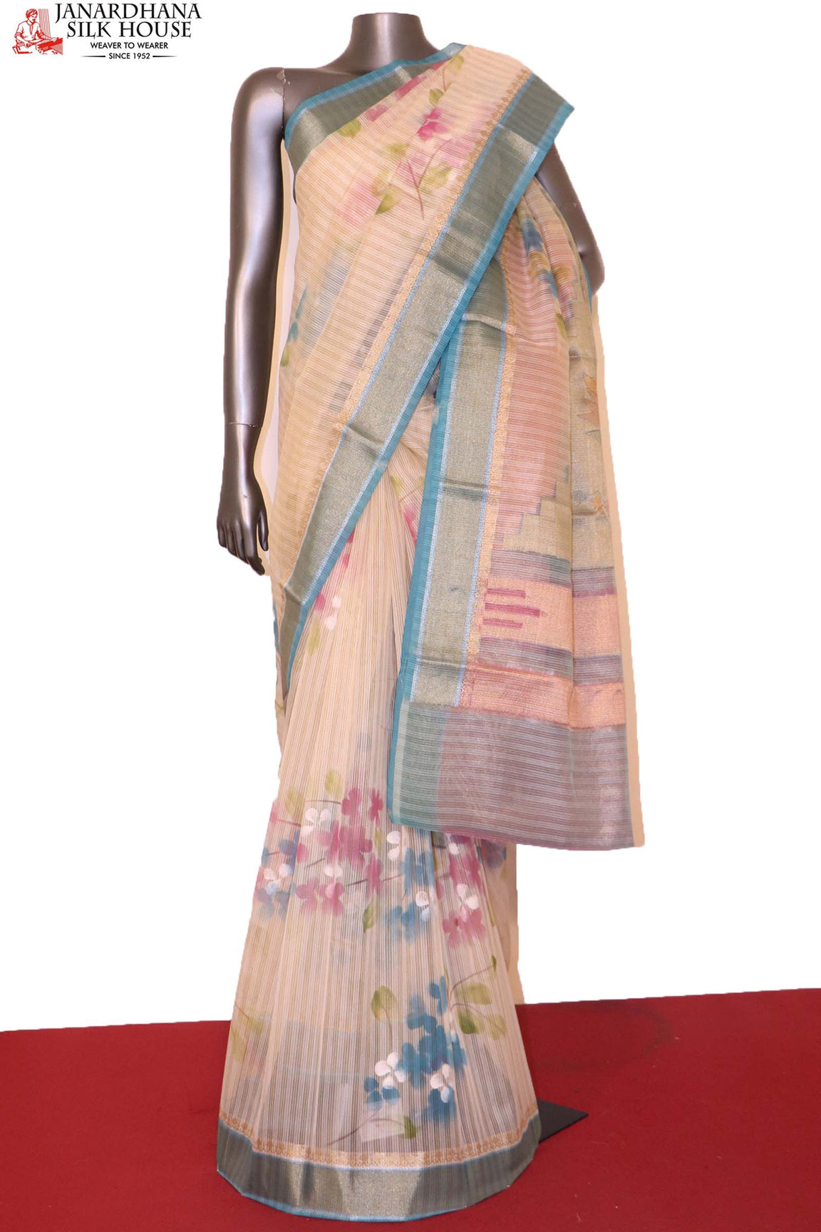 Pure Printed Kota Cotton Saree AI204685