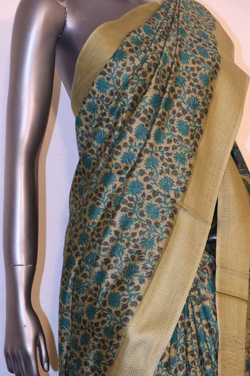Exclusive Pure Soft Tussar Silk Saree AI201984
