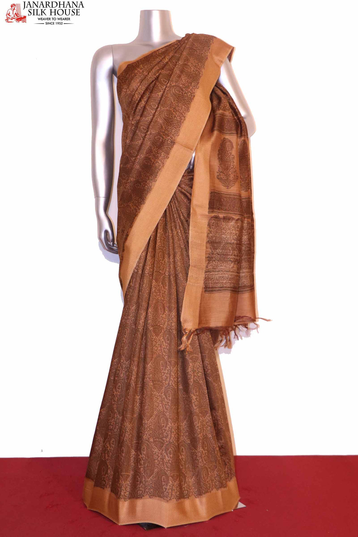 Exclusive Pure Soft Tussar Silk Saree AI201991