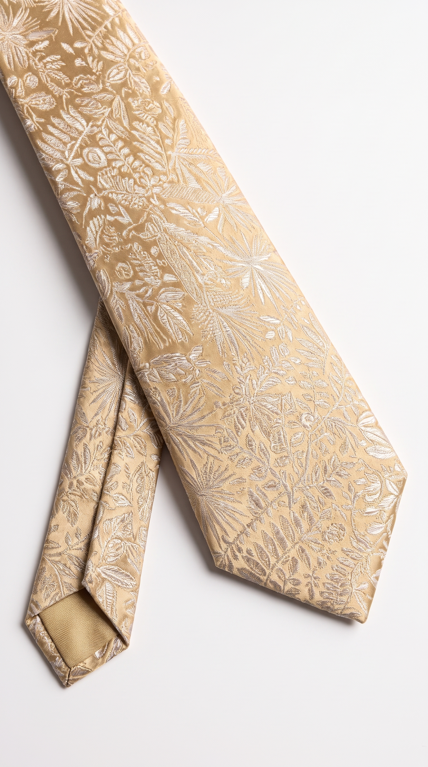 silk tie am201207 - diagonal close-up detail view