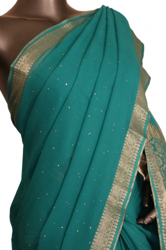 Exclusive Embroidery Pure Silk Chiffon AJ211867