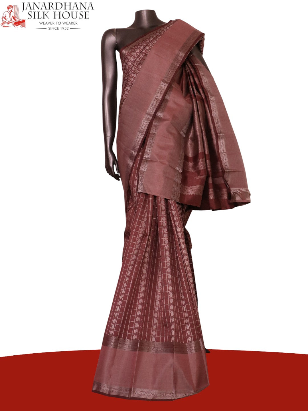 Pure Kanjeevaram Silk Saree AL210864