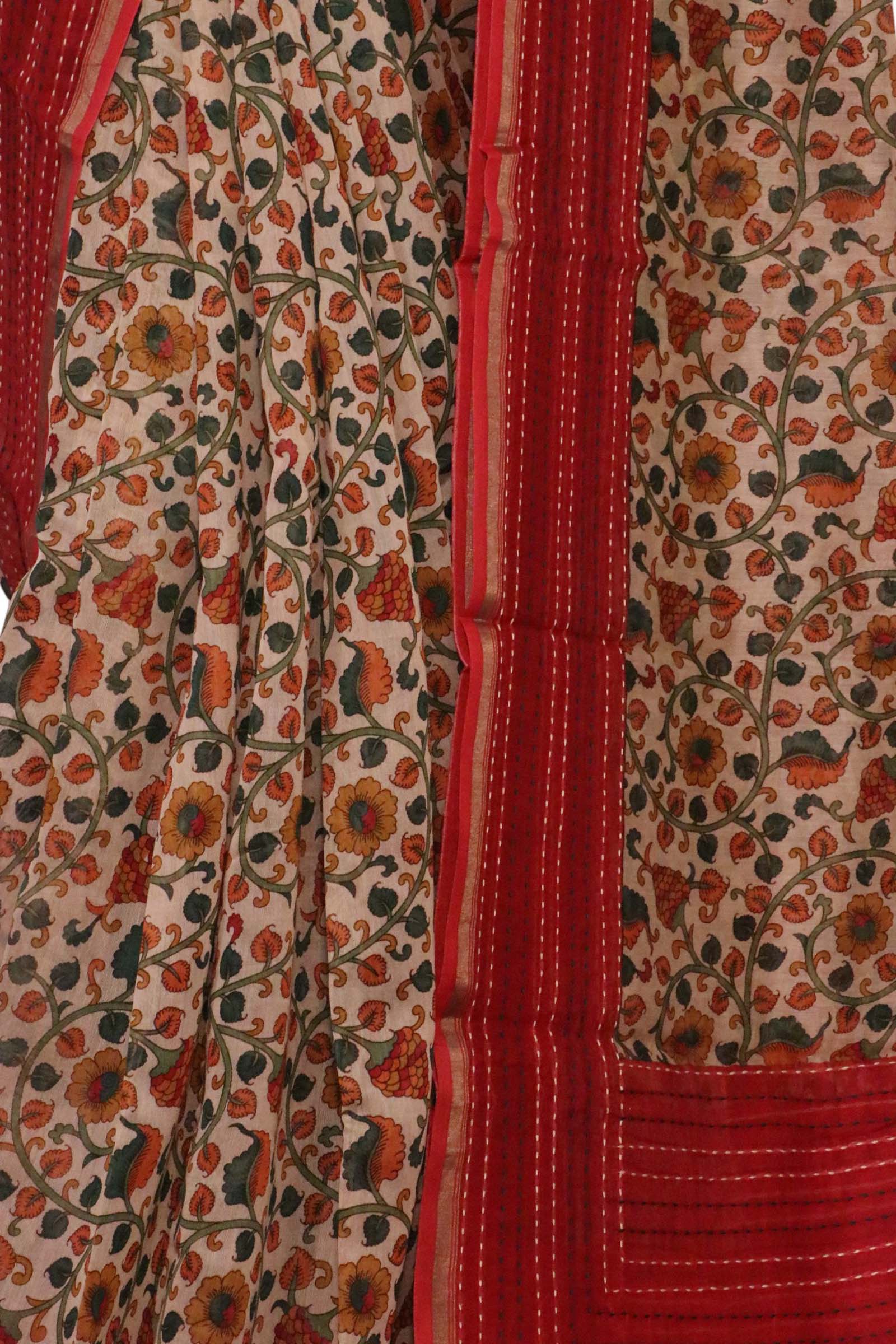 Exclusive Pure Chanderi Cotton Saree AL205697