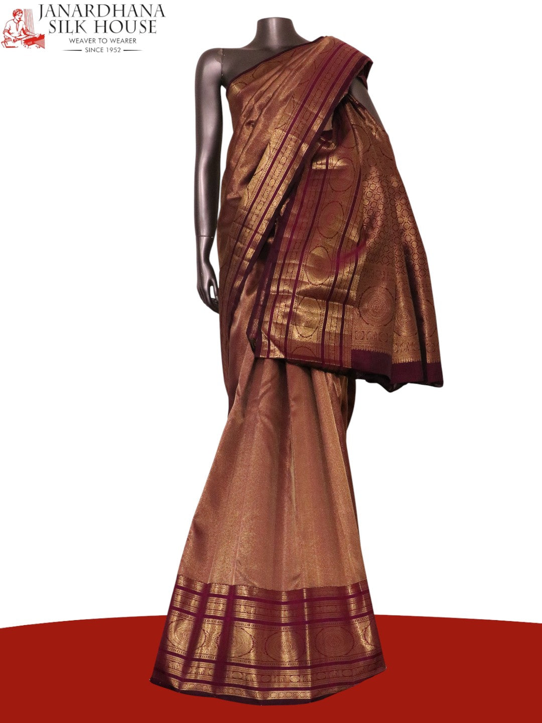 Pure Bridal Wedding Kanjeevaram Silk Saree AL202880