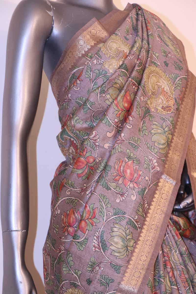 Handloom Pure Tussar Silk Saree AI202298