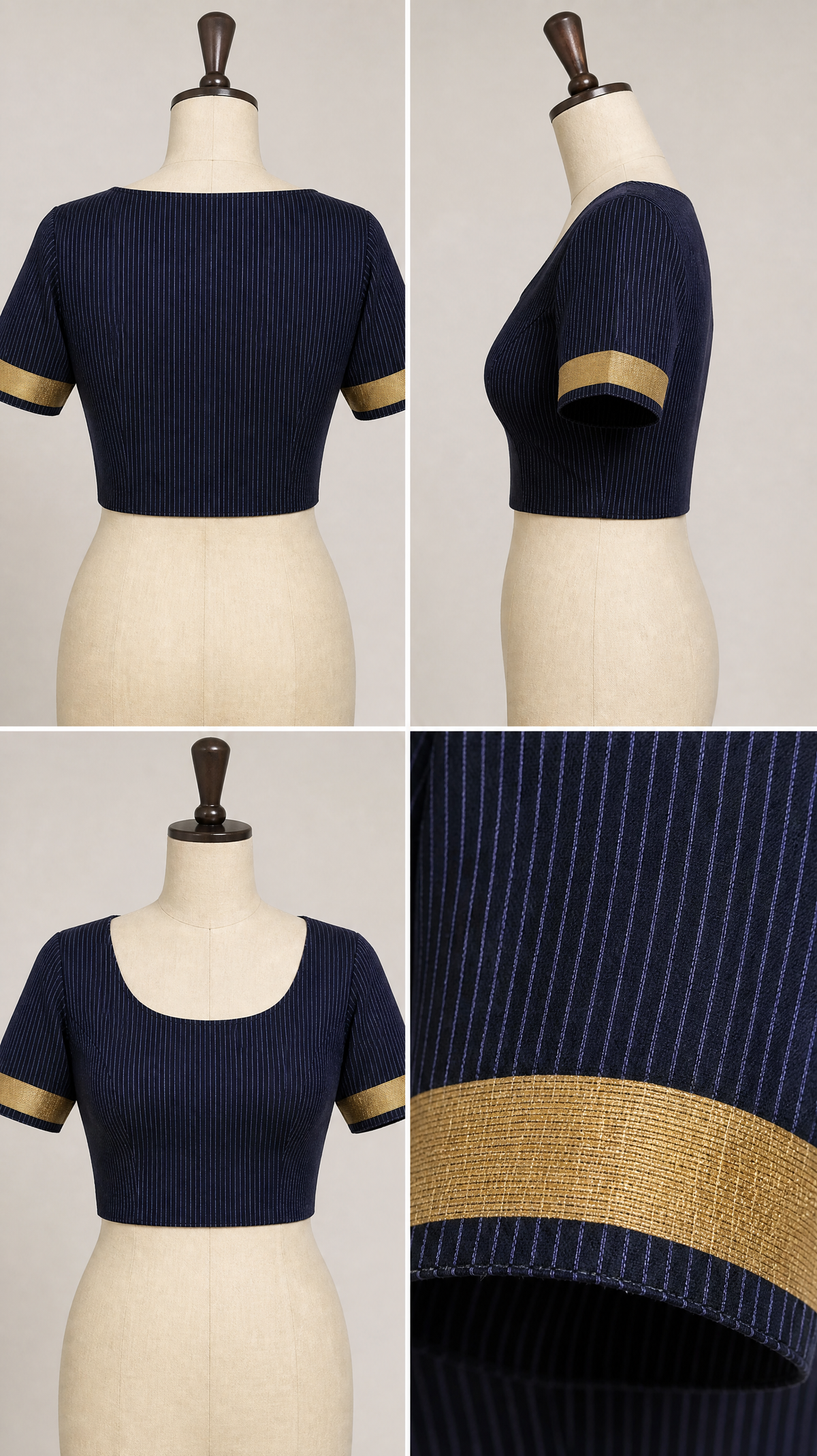 al208640 - blouse grid