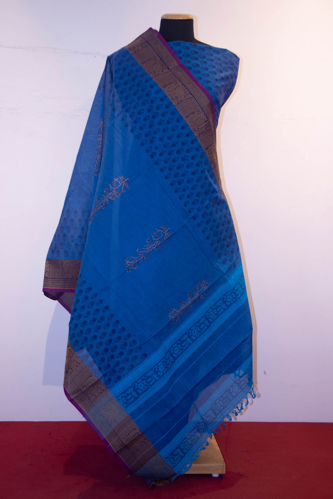 Printed Pure Cotton Suit AF205972