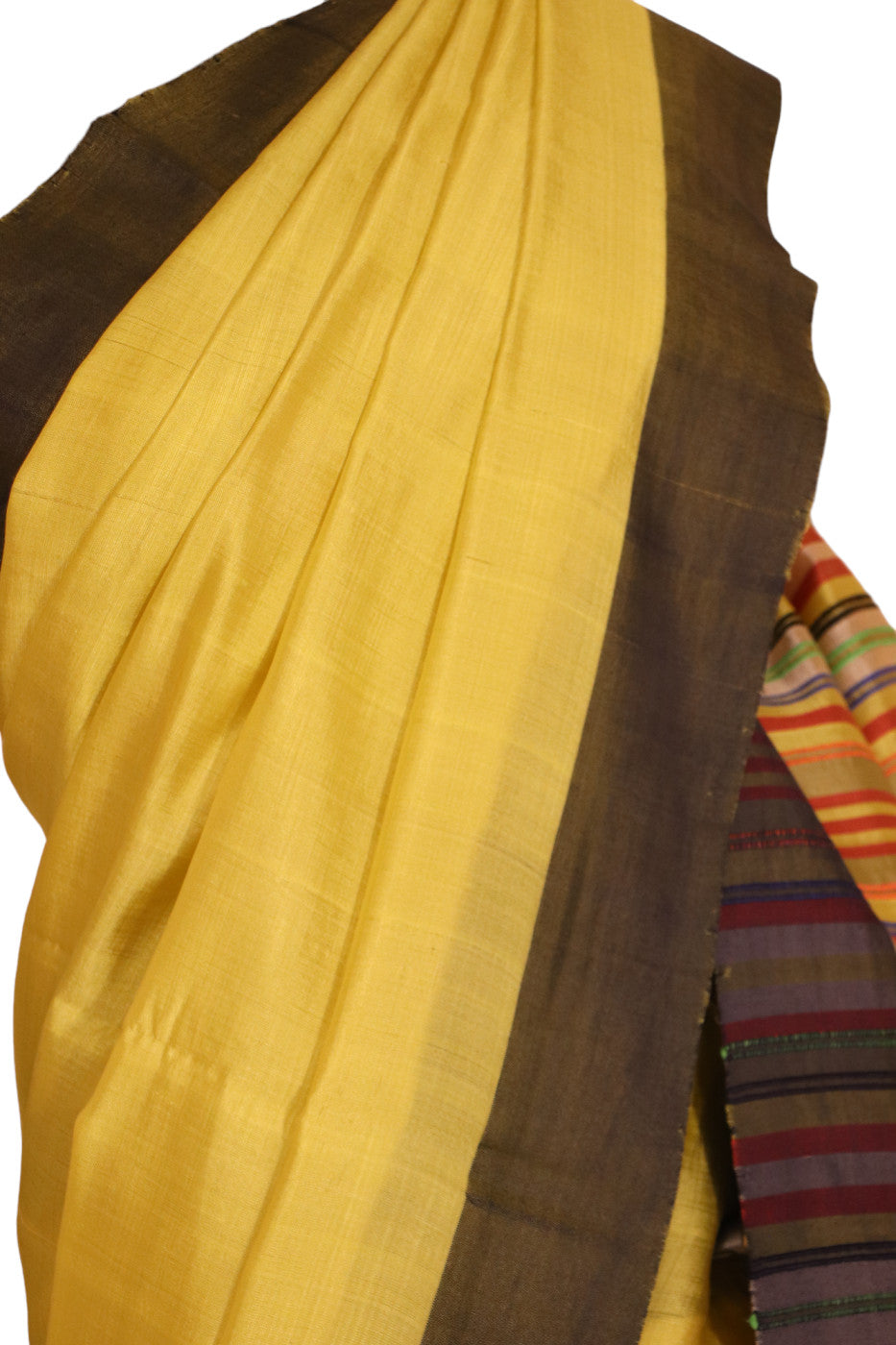 Handloom Pure Tussar Silk Saree AJ204688