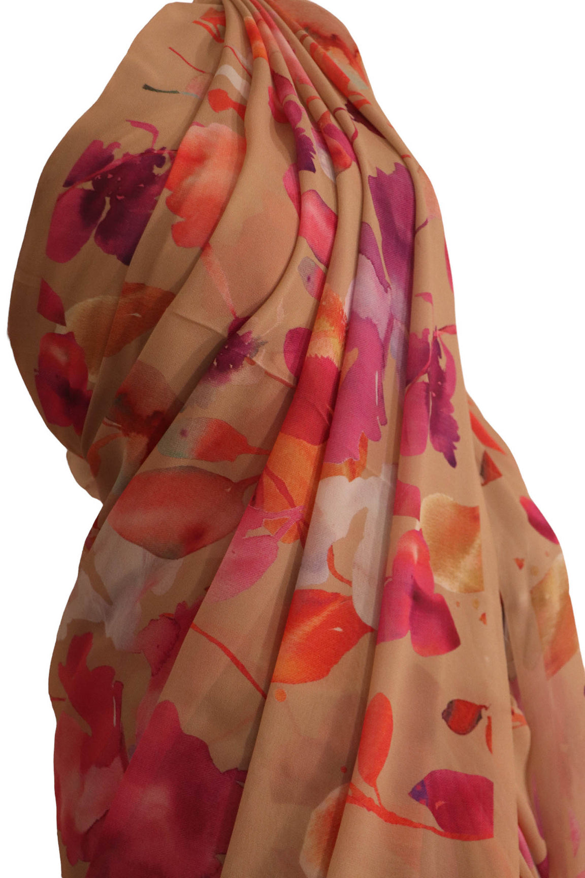Designer Exclusive Floral Pure Georgette Silk Saree AJ201911